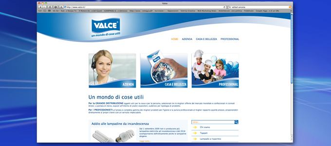 sito web Valce
