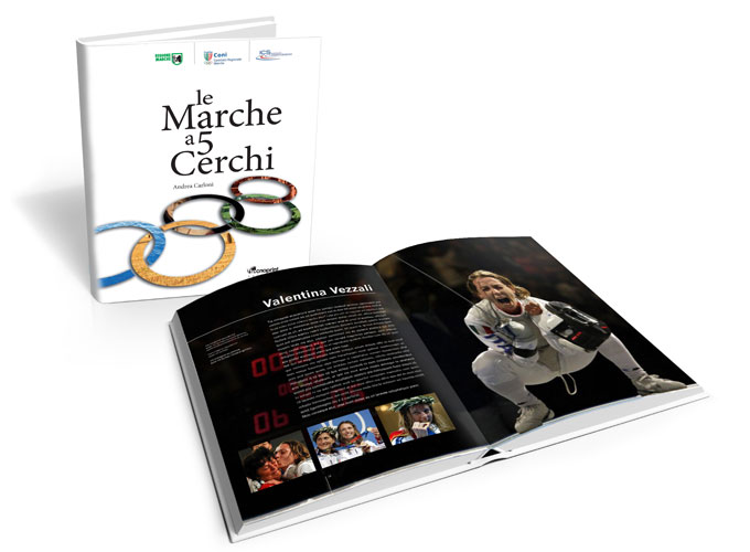 editoria volume del CONI MArche Le Marche a 5 Cerchi